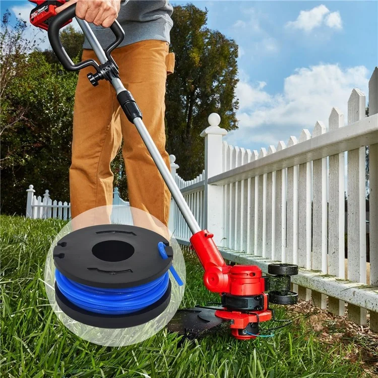 TLW-01 4Pcs Replacement Spool Mower Accessory for Harbor Freight Bauer 19115C-B 20V Cordless Mower