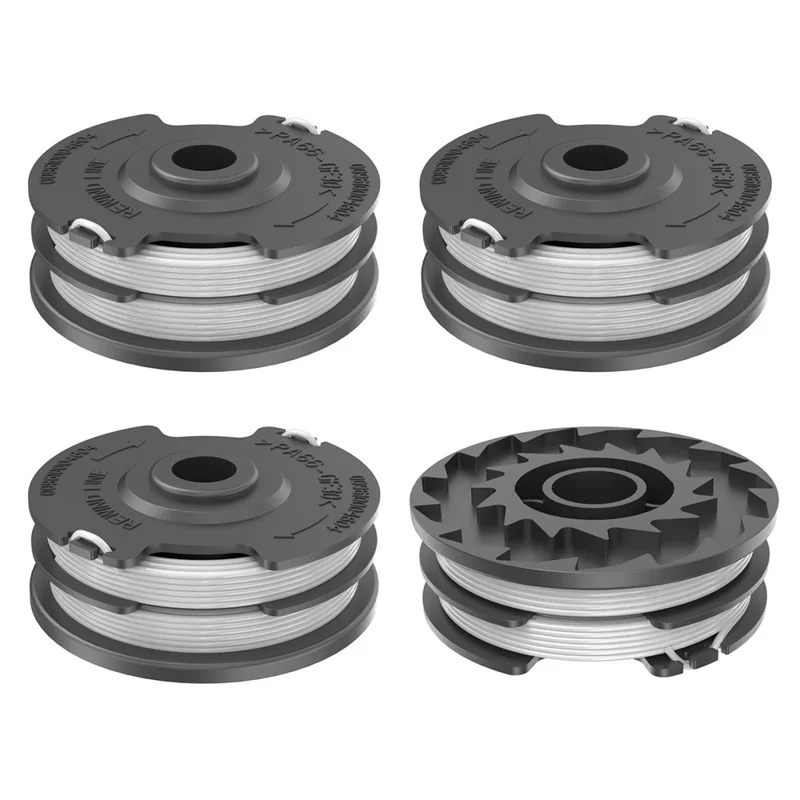RS0101 4 stk. Udstyr til udskiftning af spole til græsslåmaskine til LawnMaster GT1210 / GT1211 / GT1238 / GT1313 / GT1411 / GT1415