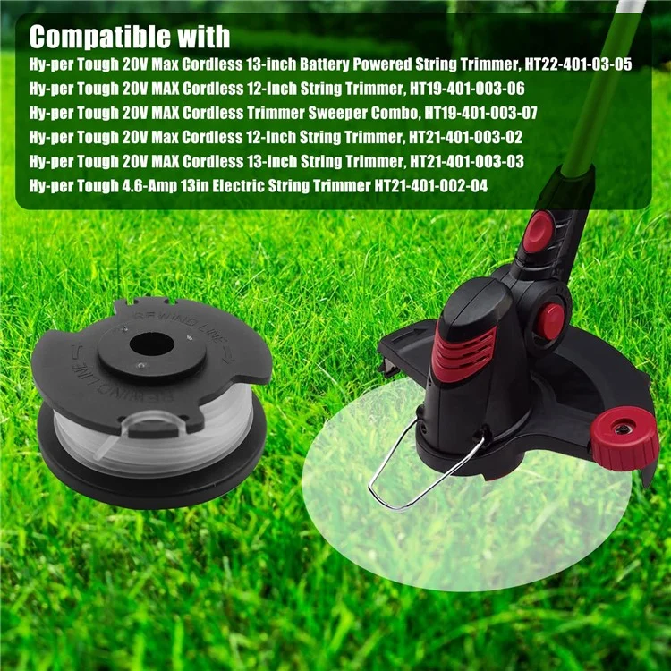 Tlh-02 + TLH-02-1 1pc Ersatzspuler + 1pc Spool Cap Für Hyperarter 20V Max HT22-401-03-05 / HT-19-401-003-06 / HT19-401-003-07
