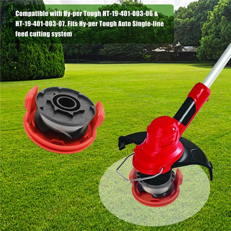 Tlh-02 + TLH-02-1 3pcs Ersatzspuler + 1pc Spool Cap Für Hyper-harte 20V Max HT22-401-03-05 / HT-19-401-003-06 / HT19-401-003-07