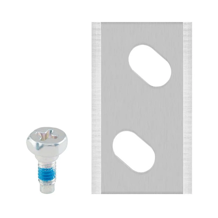 16 cuchillas de acero inoxidable de repuesto para el robot cortacésped Robomow RK, de 32*18.6*0.9 mm