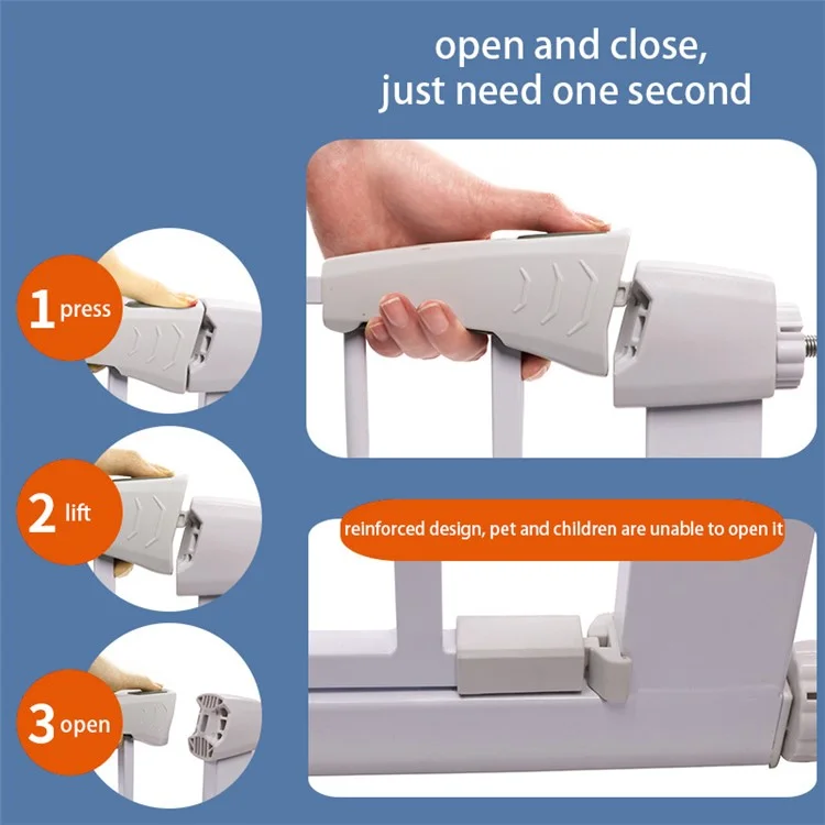 DODOPET ML-100 Baby Safety Gate Dog Fence Gate No Drill Child Protective Fence, Small Version