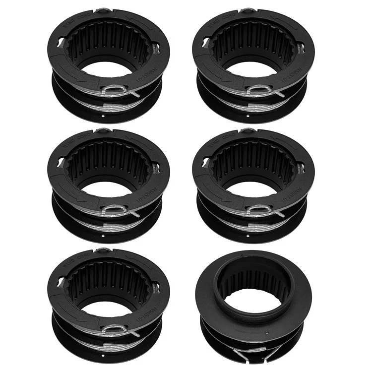 2905303 6Pcs Replacement Spool for Kobalt KST 130X  /  KST 130X-06 40V String Trimmer Mower Accessory