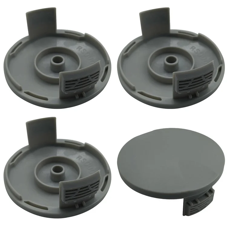 RAC122 4Pcs Replacement Spool Cap for Ryobi RLT4027  /  RLT4125  /  RLT5027  /  RLT6030  /  RLT5127  /  RLT6130 Mower Accessory