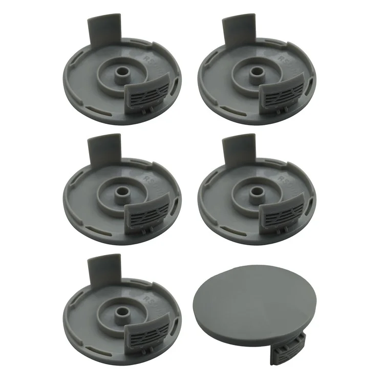 RAC122 6Pcs Replacement Spool Cap for Ryobi RLT4027  /  RLT4125  /  RLT5027  /  RLT6030  /  RLT5127  /  RLT6130 Mower Accessory