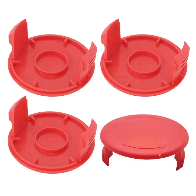 TLE-03-1 4pcs Substituição Tampa do Carretel Para Einhell GE-CT 18 / 28 Li / GE-CT 18 / 28 Li TC Lawn Trimmer Acessório