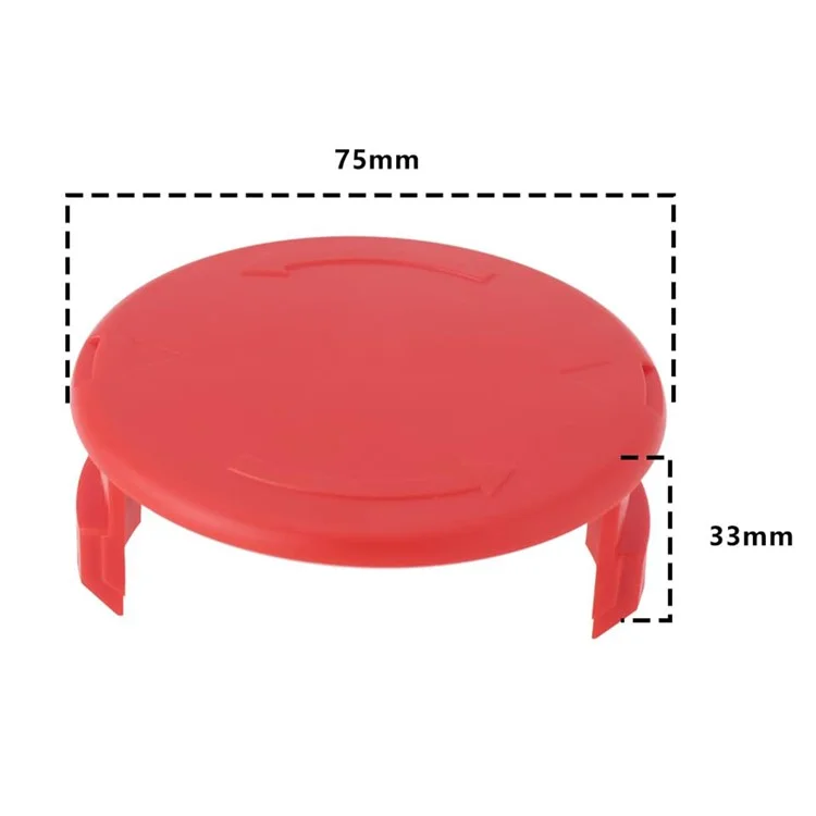 TLE-03-1 4pcs Substituição Tampa do Carretel Para Einhell GE-CT 18 / 28 Li / GE-CT 18 / 28 Li TC Lawn Trimmer Acessório