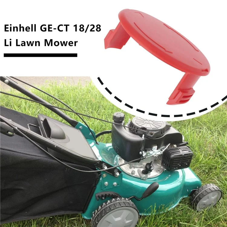 TLE-03-1 4pcs Substituição Tampa do Carretel Para Einhell GE-CT 18 / 28 Li / GE-CT 18 / 28 Li TC Lawn Trimmer Acessório