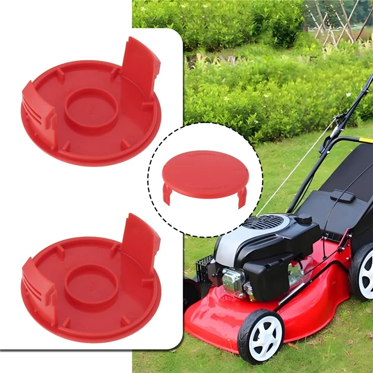 TLE-03-1 4pcs Substituição Tampa do Carretel Para Einhell GE-CT 18 / 28 Li / GE-CT 18 / 28 Li TC Lawn Trimmer Acessório