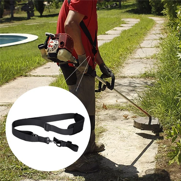 Universal Nylon Shoulder Strap Adjustable Crossbody Strap for Handheld Lawn Mower