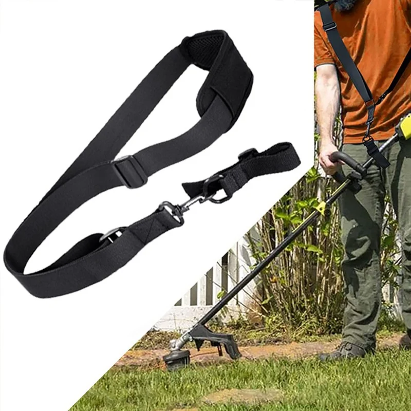 Universal Nylon Shoulder Strap Adjustable Crossbody Strap for Handheld Lawn Mower