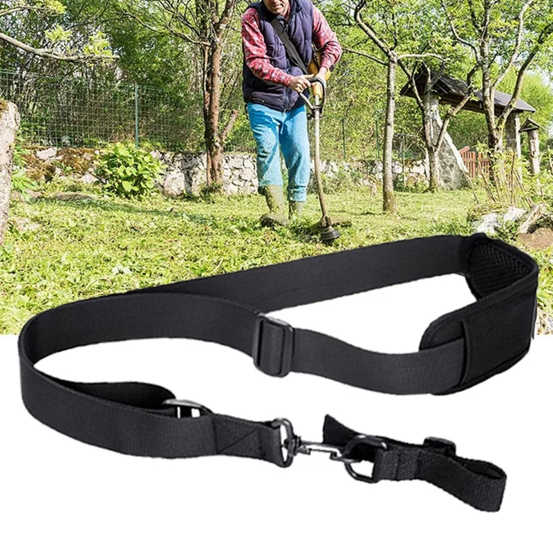 Universal Nylon Shoulder Strap Adjustable Crossbody Strap for Handheld Lawn Mower