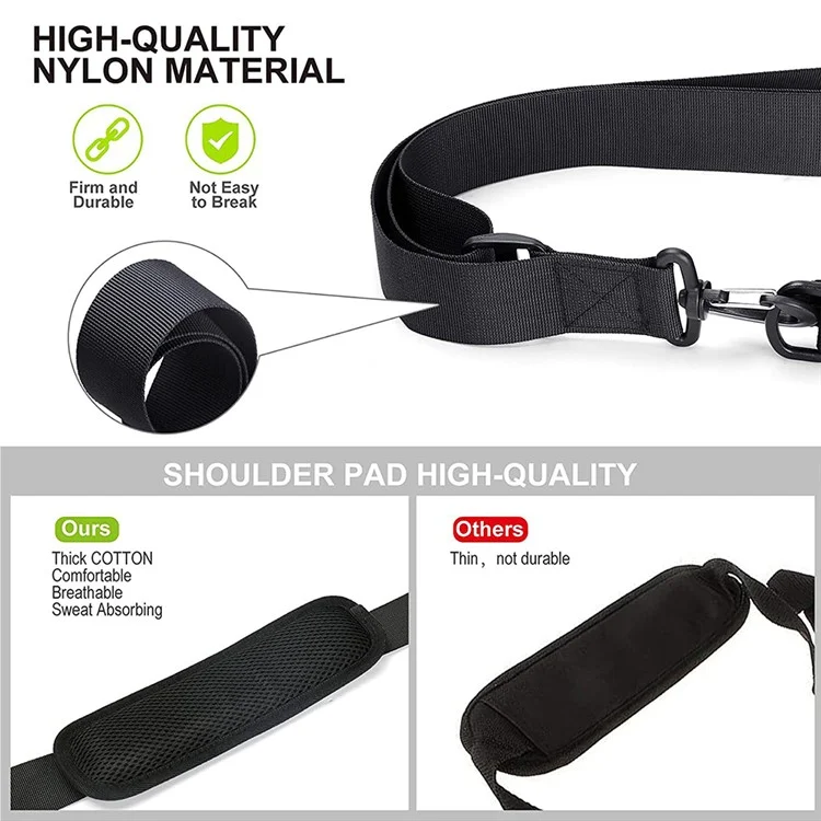 Universal Nylon Shoulder Strap Adjustable Crossbody Strap for Handheld Lawn Mower