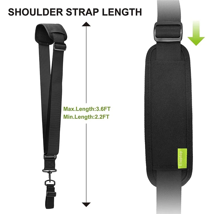 Universal Nylon Shoulder Strap Adjustable Crossbody Strap for Handheld Lawn Mower