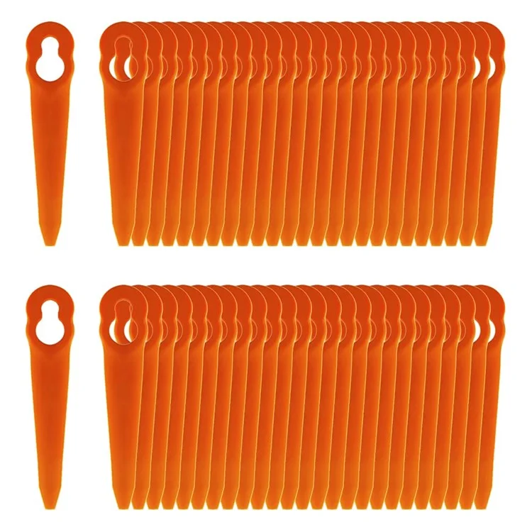 100Pcs for STIHL Polycut 2-2 ABS Cutting Blades Lawn Mower Replacement Parts