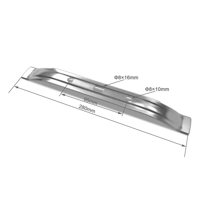 2Pcs for Stihl / Viking Lawn Mower 28cm Stainless Steel Replacement Blades