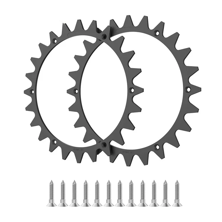 RSWL-02 pour Worx Landroid L WR155E / WR153E tondeuse à gazon 2 pointes + 14 vis autotaraudeuses