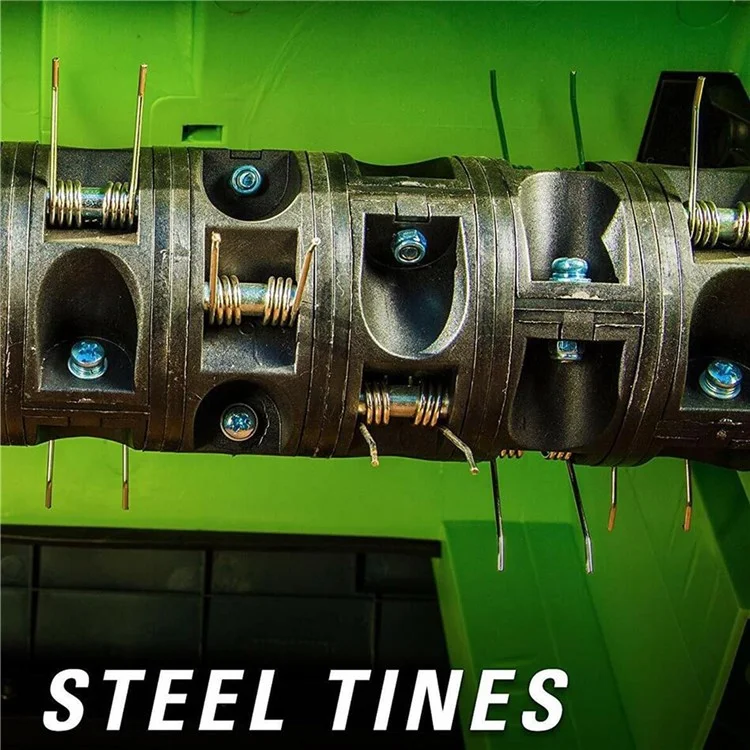 72 pièces de rechange Dethatcher Tines pour Greenworks 29272 27022 2500600G Pièces de scarificateur en acier