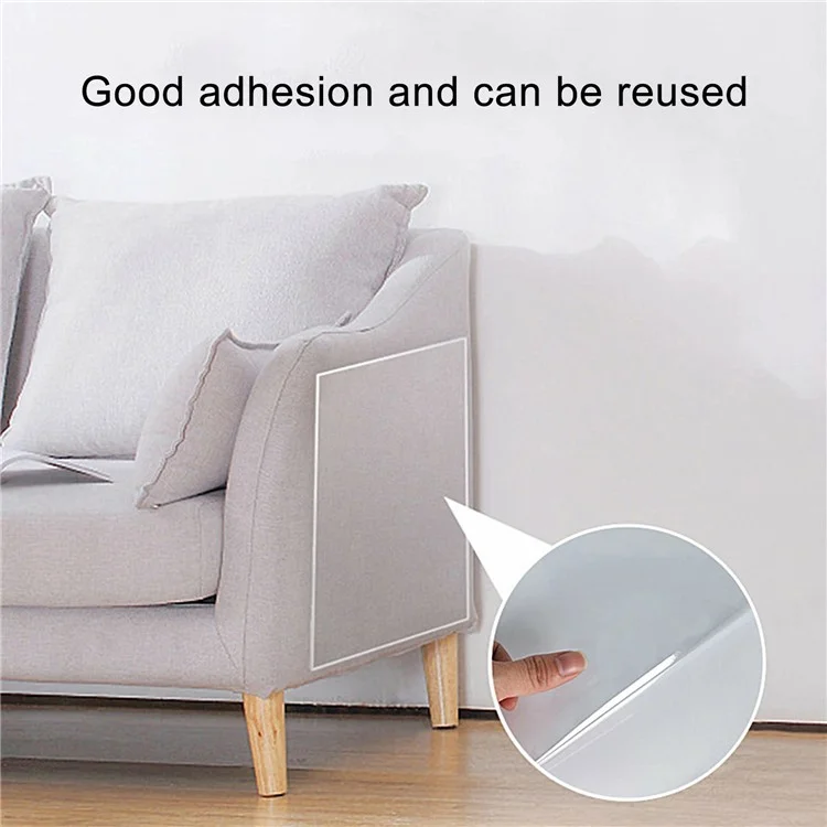 30x500CM Anti Cat Scratch Furniture Protector Clear PVC Couch Protector