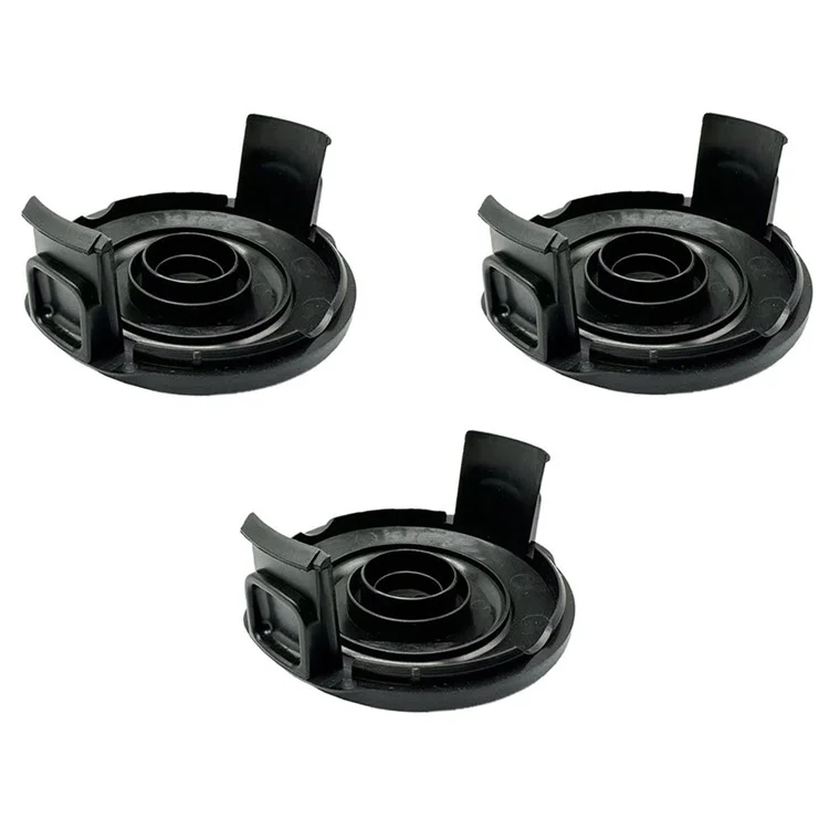 3 piezas RSJA-01-1 para Spear & Jackson GT600 / GT450 Cortadora de césped Tapa de carrete de repuesto