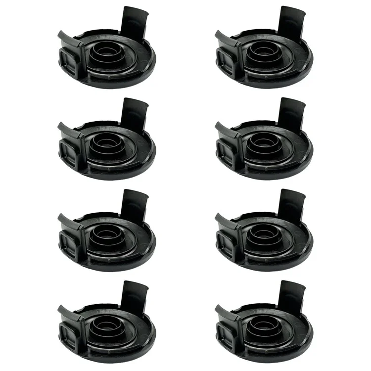 8 piezas de RSJA-01-1 para Spear & Jackson GT600 / GT450 Tapa de carrete de repuesto para cortadora de césped