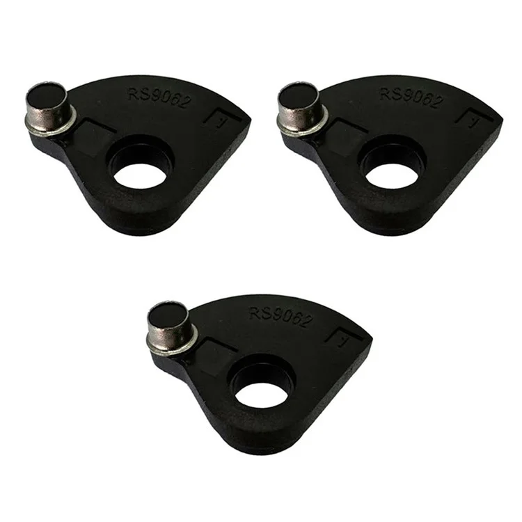3 unidades para cortadora de césped Black & Decker LSTE525 Tipo 1 / LSTE523 Tipo 1 / LSTE520 Tipo 1, palanca de alimentación de línea de recorte, 90626568
