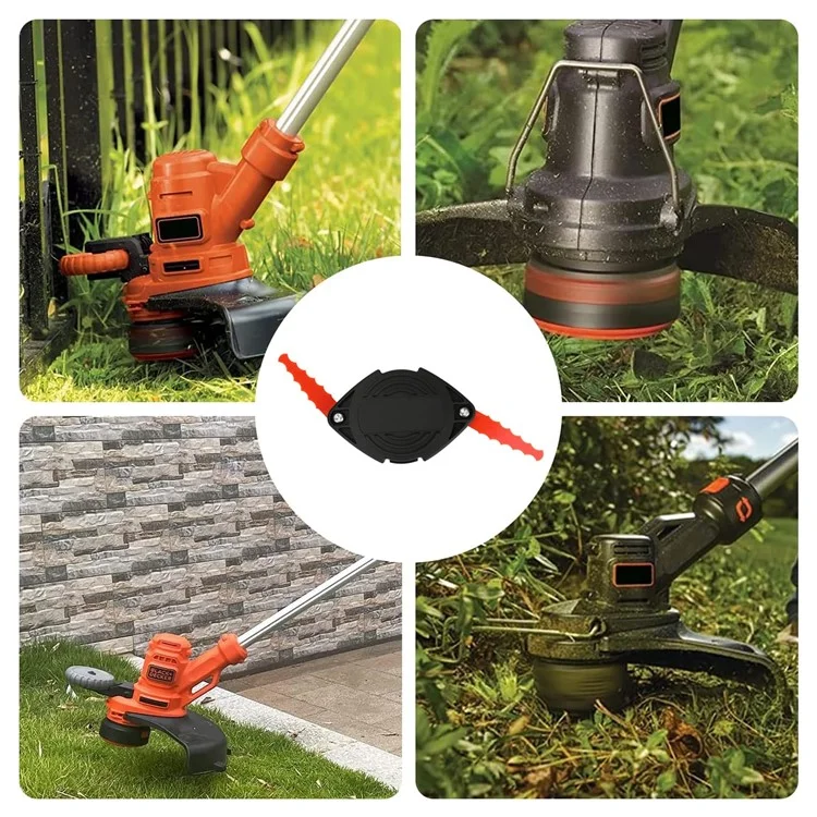 Für BLACK+DECKER EVBD-01 Weed Eater Head Garden Lawn Mower Trimmer Head Mower Tool Zubehör