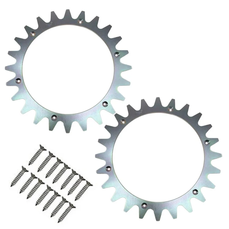 TLYL-01 2 Piezas de Pinchos Antideslizantes para Accesorios de Cortacésped Yard Force SA500 / SA600 / SE500 / SE600 / X80i / X60i / LUV1000ri / Landxcape LX790 / LX795