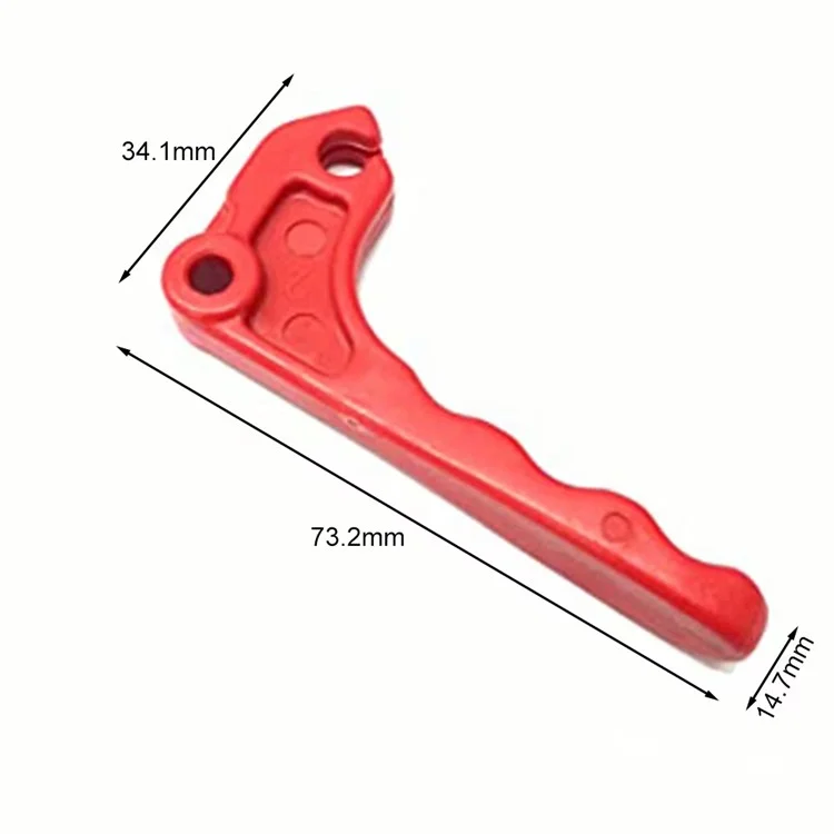6-teiliges Kunststoff-Lenkungssteuerungstrigger für Craftsman / MTD Schneefräse Ersatzteil, 731-06113