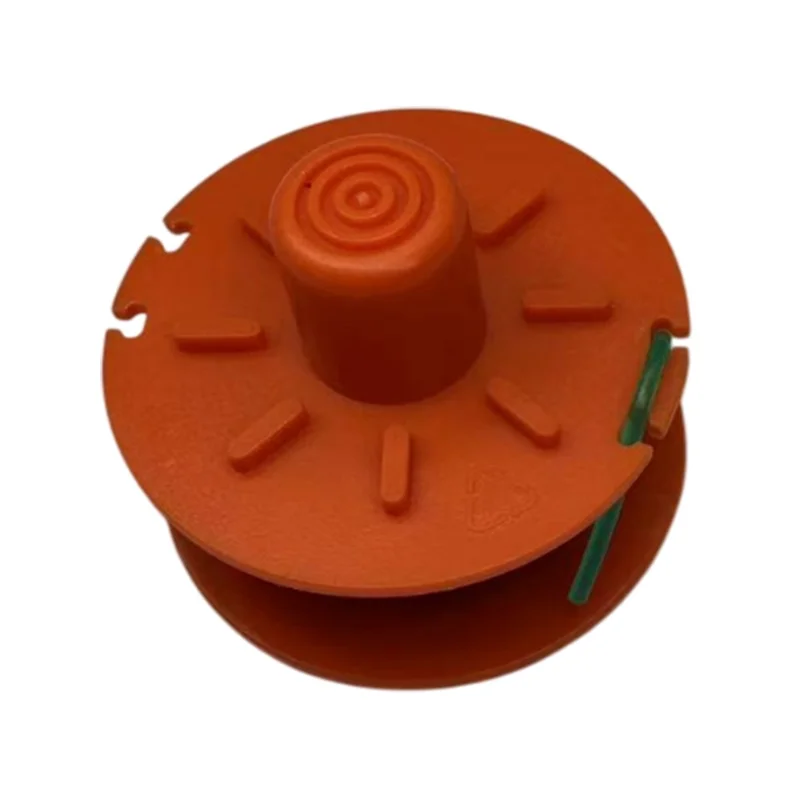 For Gardena Turbotrimmer Smallcut Lawn Trimmer 10 Nylon Rope Spool + 2 Spool Cap Set, 05367-20 / 05329-20