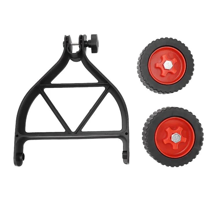 Accessoire de roue auxiliaire pour tondeuse à gazon à batterie lithium-ion de 25 à 28 mm et coupe-bordure