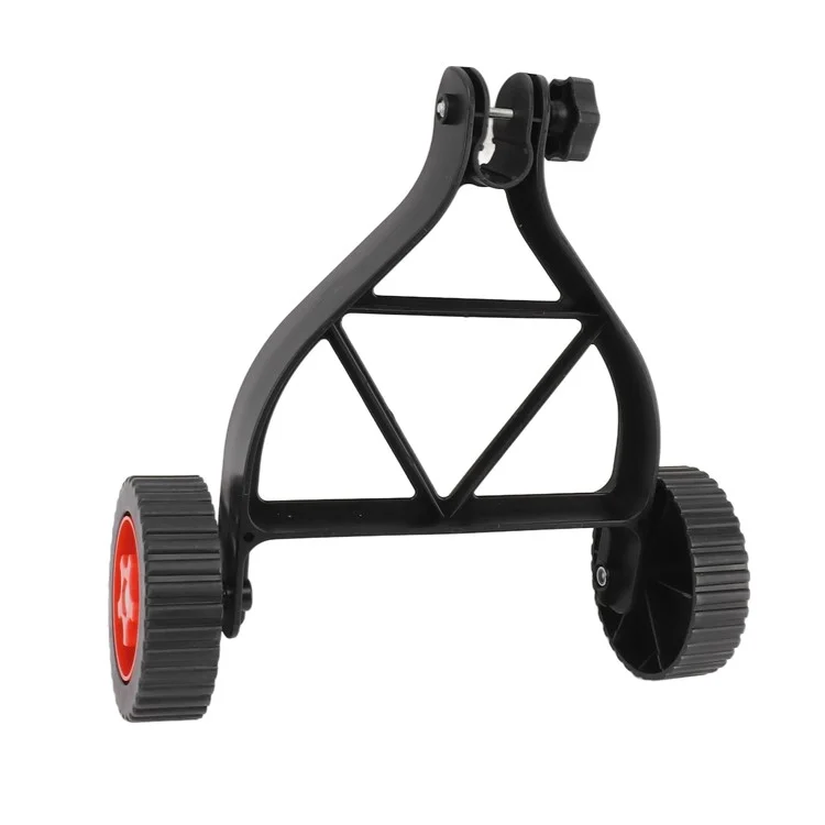 Accessoire de roue auxiliaire pour tondeuse à gazon à batterie lithium-ion de 25 à 28 mm et coupe-bordure