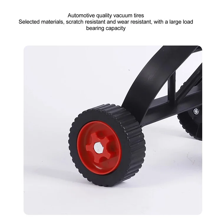 Accessoire de roue auxiliaire pour tondeuse à gazon à batterie lithium-ion de 25 à 28 mm et coupe-bordure