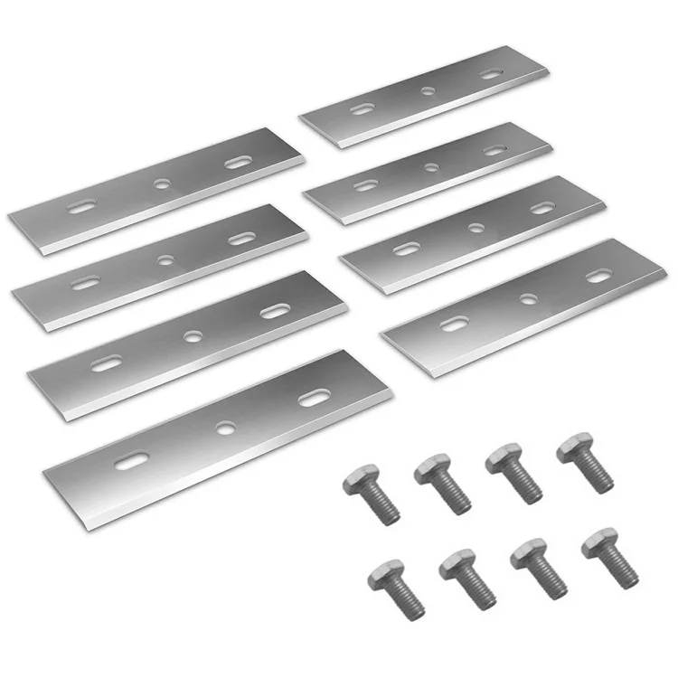 8 Piezas de Cuchillas de Acero Inoxidable para Cortacésped AL-KO Robolinho 2000 / 1200 / 1150 / 700 / 500 Pieza de Repuesto