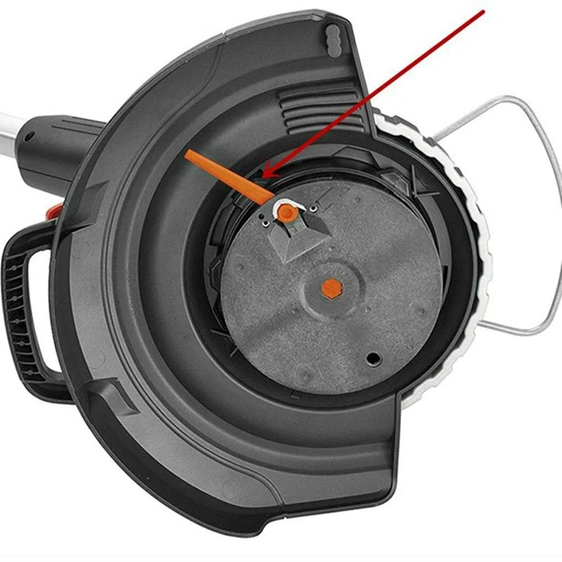 L70 100 hojas de plástico para desbrozadora Gardena 9823 / 9825 / 9820 / 9821 / 9828 Repuestos - Naranja