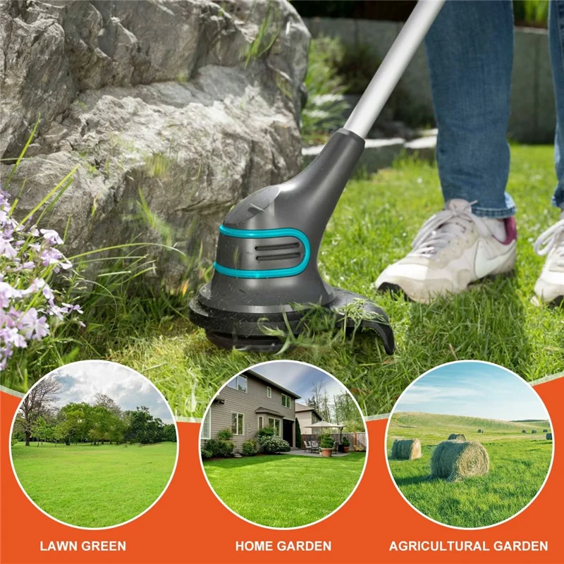 L70 100 hojas de plástico para desbrozadora Gardena 9823 / 9825 / 9820 / 9821 / 9828 Repuestos - Naranja