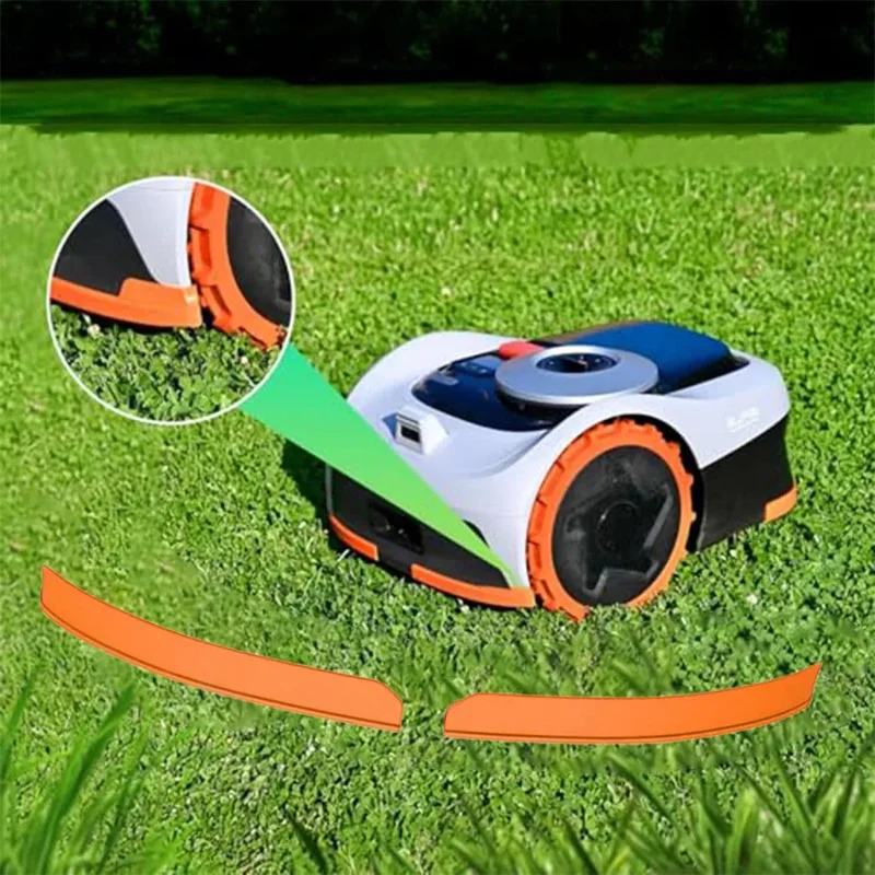 RSHR & RSHL -RSVR & RSVL 4 Peças para Segway Navimow i105e / i108e Cortador de Grama Robótico Conjunto de Protetores de Borda