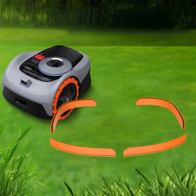 RSHR & RSHL -RSVR & RSVL 4 Peças para Segway Navimow i105e / i108e Cortador de Grama Robótico Conjunto de Protetores de Borda
