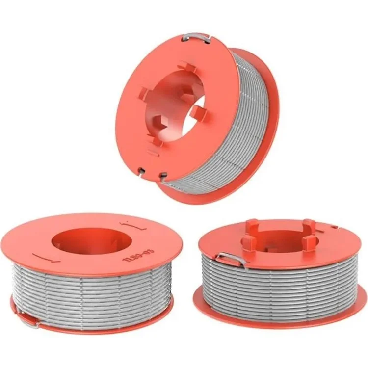 3Pc F016800175 Mower Spool for Bosch ART 30 / ART 23 COMBITRIM Grass Trimmer Spool