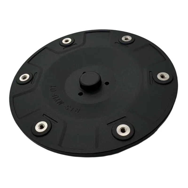 RIS-MYU-01 Cutting Disc with 6 Blades for Mammotion YUKA 1500 / 2000 / 3000 Robotic Lawn Mower Replacement Part - Black