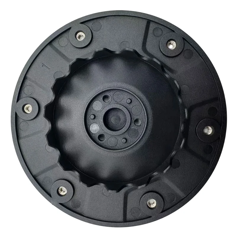 RIS-MYU-01 Cutting Disc with 6 Blades for Mammotion YUKA 1500 / 2000 / 3000 Robotic Lawn Mower Replacement Part - Black