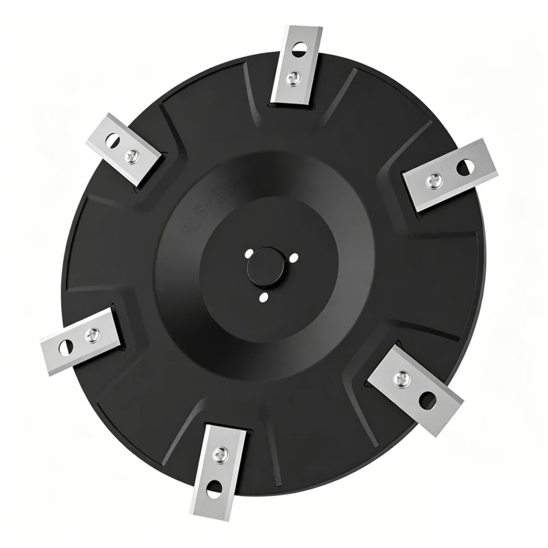 RIS-EU-01 For Eufy Robot Lawn Mower E15 / E18 Cutting Disc Blade Plate with 6 Blades Replacement Part