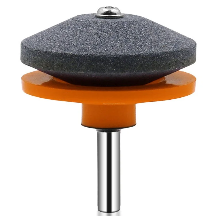 Lawn Mower Sharpener Grass Trimmer Blade Grinder Garden Industrial Tool - Orange