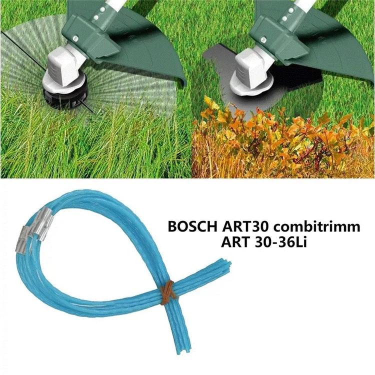 F016800182 20 катушек Леска для Bosch ART 30 Combitrim / ART 30-36 LI Триммер Нейлоновая леска с пряжкой 
