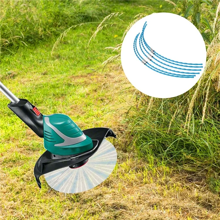10 шт. Шпульные линии A6487 для Black & Decker GL680/GL685/GL690, 3,5 мм Прочные нейлоновые триммерные линии с пряжкой