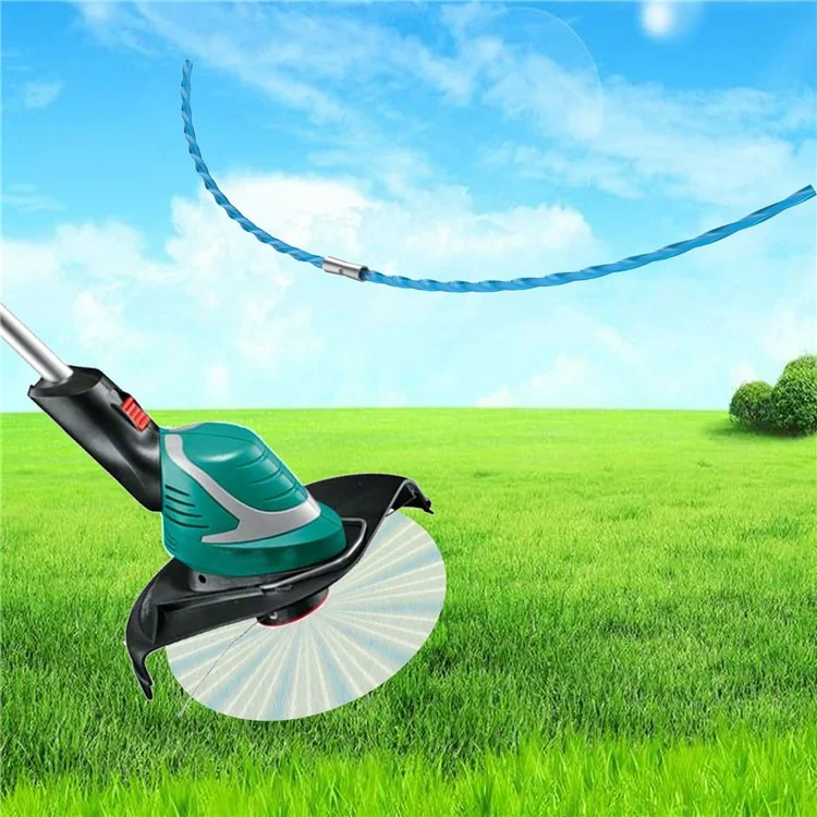 40 тяжелых лесковых головок для Black & Decker GL685 / GL680 / GL690 / A6487, 40 см нейлоновая нить с застежкой, синий