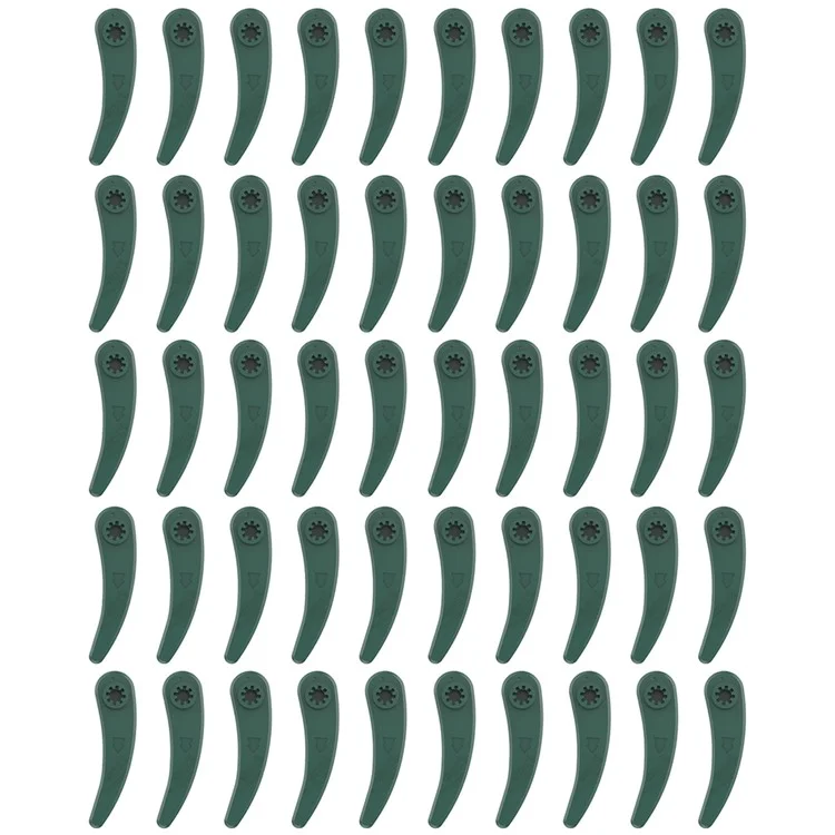 50Pcs F016800372 Lawn Mower Blades for Bosch ART 26-18 LI 083-B3-0009 / ART 23-18 LI Trimmer Blades