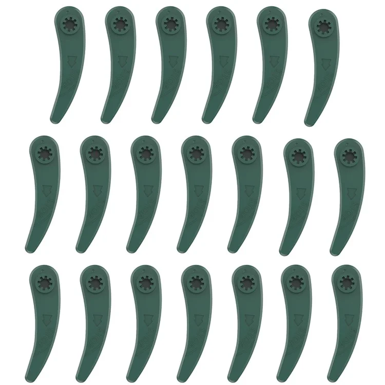 20Pcs F016800372 Plastic Blades for Bosch ART 26-18 LI 083-B3-0009, ART 23-18 LI Grass Trimmers Parts
