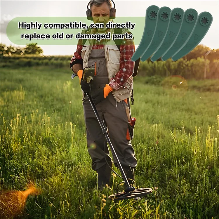 20Pcs F016800372 Plastic Blades for Bosch ART 26-18 LI 083-B3-0009, ART 23-18 LI Grass Trimmers Parts