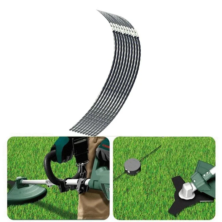 20Pcs F016800431 Linha Aparadora para Bosch AFS 23-37 Acessório de Corte de Grama Cordão de Nylon com Fivela